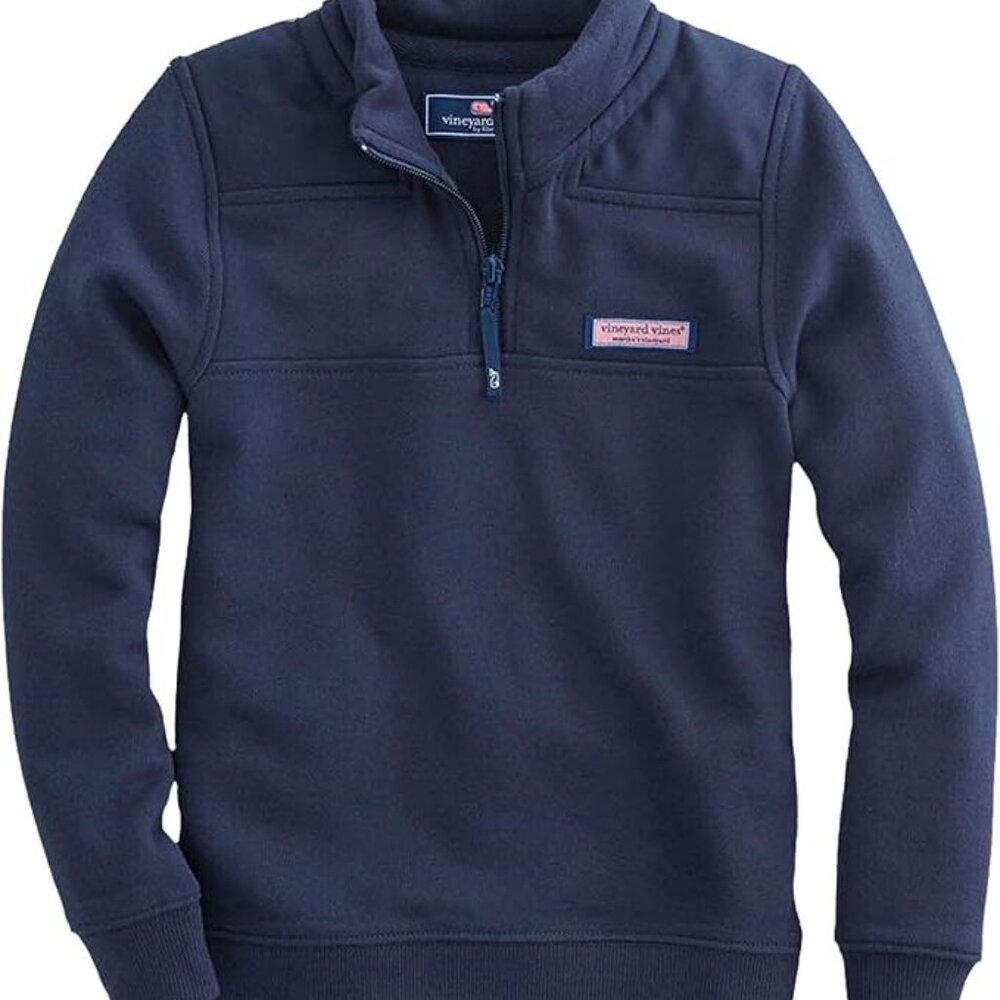 Vineyard Vines Navy Quarter Zip - size medium